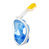 Maxbell Snorkel Mask Full Face Snorkeling Diving Mask Goggles Blue S M - Aladdin Shoppers