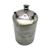 Welding Oil Pot with Valve Replaces Soldering Oil Kettle for Crafts Projects Gray 14.3x8.8cm