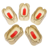 Maxbell 5Pcs Method Mould Quick release Moulds In-line Method Feeder Fishing Feeder
