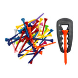 Maxbell Adjustable Golf Tee Height Tool with Ball Spikes Precision Tee Height Setter 5.4 cm Ball Spikes