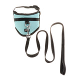 Maxbell Maxbell Adjustable Harness Walking Lead Leash Chest Strap for Pet Cat #2 Blue