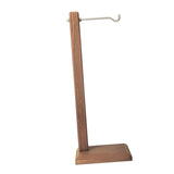 Maxbell Wind Chime Stand Wood Pendant Display Stand for Countertop Dinner Table Home Brown