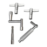 Maxbell 5Pcs Drum Keys with Wrench for Snare Drum Percussion Instruments Accessories