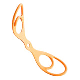 Maxbell Figure 8 Resistance Band Stretching Stretcher for Women Men Home Gym Fitness Orange
