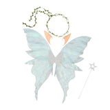 Maxbell Fairy Wings Cute Halloween Costume Accessories Decor Comfortable Fancy Dress White
