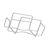 Maxbell Tissue Cases Metal Toilet Easy to Install Metal Wire Tissue Box Rack Hanging white