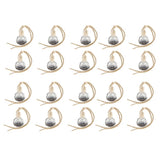 Maxbell 20Pcs 10ml Empty Perfume Bottle Car Hanging Pendant Home Decor Pumpkin