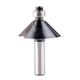 Maxbell Carbide 8mm Shank 45 Degree Chamfer Router Bits Wood Milling Cutter Durable Power Tools - Aladdin Shoppers