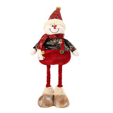 Snowman Doll Figurine Display Christmas Decoration for Shop Bedroom Holidays