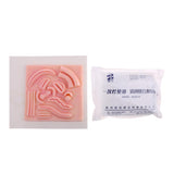Maxbell 2 Sets Human 3D Peritoneoscope Skin Suture Pad Model Suturing Practice kit