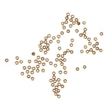 Maxbell 200pcs Fly Tying Head Beads Fly Fishing Nymph Head Ball Beads 2.8mm 2.3mm