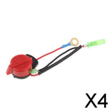 Maxbell 4xEngine On Off Kill Switch for Honda GX160 Generator Mower Water Pump