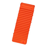 Maxbell Portable Sleeping Pad Nylon Cushion Inflatable Camping Mattress Orange - Aladdin Shoppers