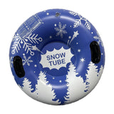 Maxbell Inflatable Snow Tube PVC with Handles for Outdoor Activities New Year