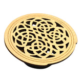 Maxbell Guitar Soundhole Cover Decorative Parts for Acoustic Guitars Block Protector Style A Yellow