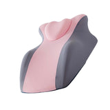 Maxbell Face Down Pillow Versatile Washable Cover Back Support for Sleeping Lounging Pink