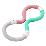 Maxbell Weighted Fitness Hoop Training Foldable Abdomen Fitness Circles for Kids Gym Style C