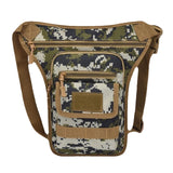 Maxbell Drop Leg Bag Fashion and Stylish Thigh Drop Leg Bag for Riding Hiking Travel Green Camo