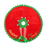 Christmas Tree Skirt Christmas Tree Decoration Apron for New Year Home