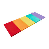 Folding Exercise Mat Workout Home for Women Pilates Mat Aerobics Balance Pad Five Fold Mat