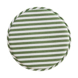 Maxbell Round Stool Chair Cushions Washable Soft for High Stool for Office Home Sofa green white