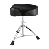 Maxbell Drum Throne Heavy Duty Drum Seat Stool for Sound Engineers Performers Adults Black
