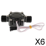 Maxbell 6xAC20V Micro Hydro Turbine Generator High Power Flow Hydraulic Water Charging