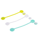 Maxbell 2x3Pieces Magnetic Earphone Cable Winders Wrap Corder Organzier String Tidy C