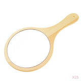 Maxbell Portable Handheld No Distortion Makeup Mirror Womens Cosmetic Vanity Mirrors