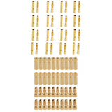 Maxbell 40Pairs 2mm+3.5mm Male Female Bullet Banana Plug Connector for Battery Motor