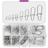 Maxbell 2x100x Fishing Link Clips Quick Change Carp Connector Pin Fishing Tackle Tool