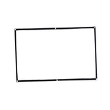 Maxbell Movie Projector Screen White Projector Curtain for Home Theater Office Party 1.86x1.05m