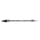 Maxbell Maxbell Nail Art Dotting Pen Dual-ended Rhinestone Beads Picker Wax Pencil Black
