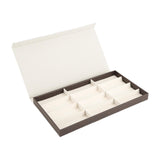 Maxbell Glasses Display Case Portable Sturdy Jewelry Organizer for Table Home Drawer Coffee