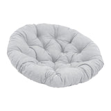 Maxbell Rocking Chair Cushion Wicker Chairs Floor Sunroom Lawn Swing Basket Seat Pad Light Gray