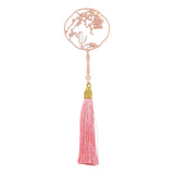 Maxbell Fan Shaped Bookmark Cute Decor for Friends Who Love Reading Reading Bookworm Style B