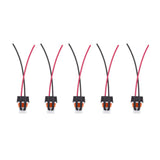 Maxbell 2x5 Pieces Car 9005 Headlight Fog Lamp Wiring Harness Wire Connector Male Plug