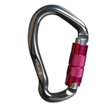 Maxbell Maxbell 23KN Auto Locking Rock Climbing Tree Carving Carabiner Equipment Gear