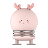 Maxbell Cartoon Creative Mini Night Light Press Spring Switch Bedside Lamp Pink