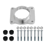 Maxbell Throttle Body Spacer Spare Parts Replacement Parts Equipment Easy to Install Silver