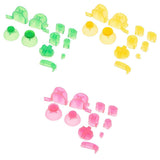 Maxbell 3 Set ABXYZ Button+Thumbsticks D-pad Mod Kit for Nintendo NGC Console #1