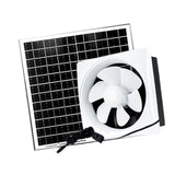 Maxbell Solar Exhaust Fan Kitchen Bathroom Ventilation System for Attic Chicken Coop 8inch