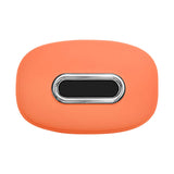 Maxbell Car Tissue Holder Silicone for Outdoor Travel Trucks Center Consoles Armrest Orange