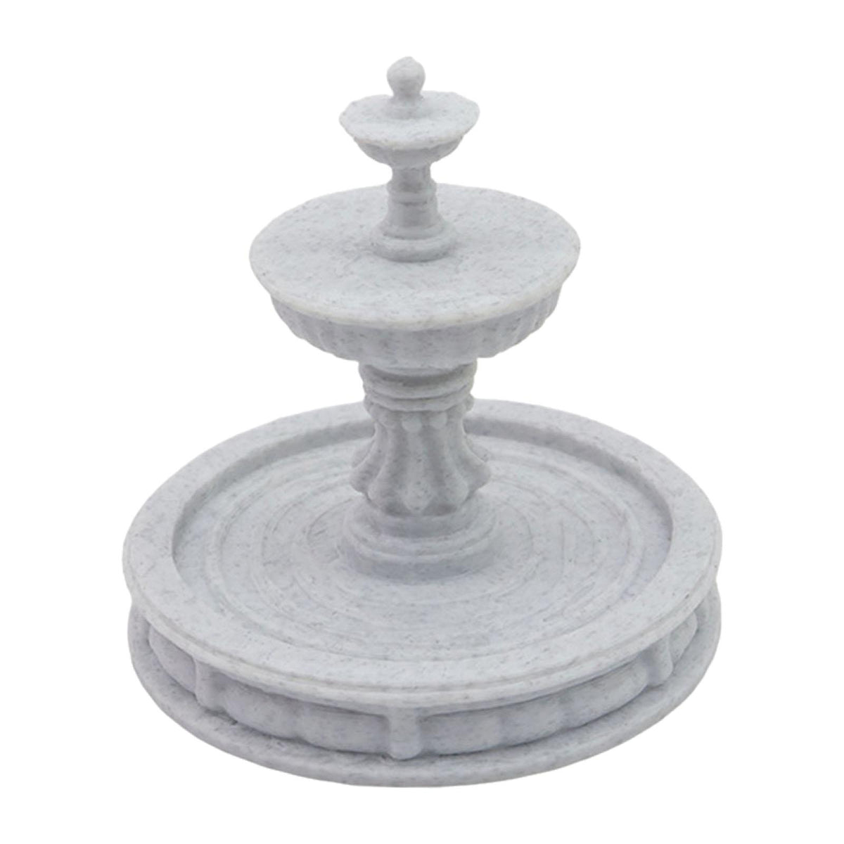 Maxbell Miniature Decorative Fountain Terrarium Figurine Garden Small Pound Birdbath