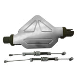 Stunts Clutch Cable Aluminum Alloy Replacement Supplies Easy Pull Cable Line Silver