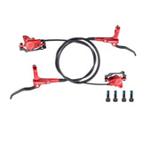 Maxbell Maxbell Universal Bike Disc Brakes Refit Parts F160/R140 for FAT Bike Trail Bike Red L R