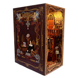 Book Nooks Kits for Dollhouse Bookstore DIY Miniature Dollhouse Booknooks Kits style B