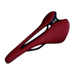 Maxbell Bike Saddle Seat Road Bike Hollow Out Repairing Tools Bicycle Saddle Cushion Red