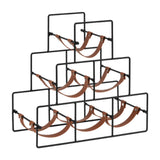 Maxbell Countertop Wine Rack Sturdy Tabletop Wine Holder for Dining Room Pantry Home