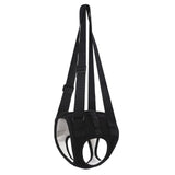 Maxbell Dog Carry Walking Auxiliary Belt Dog Walking Auxiliary Belt for Medium Large Dogs for Senior Dogs Elderly Dogs S black